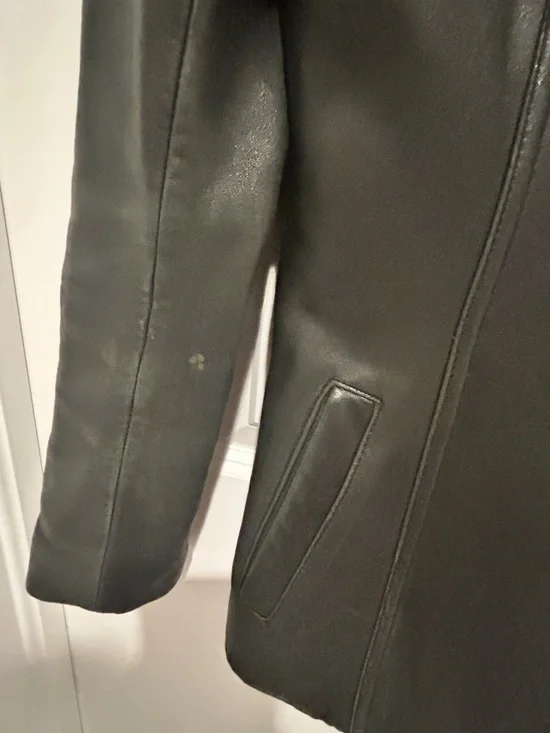 Black Leather Jacket - Picture 7 of 9